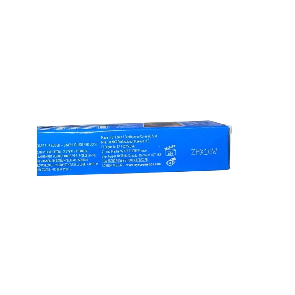 NYX‎ Vivid Brights Matte Liquid Eyeliner Cobalt Crush VBLL05 Blue 2 Pack NEW